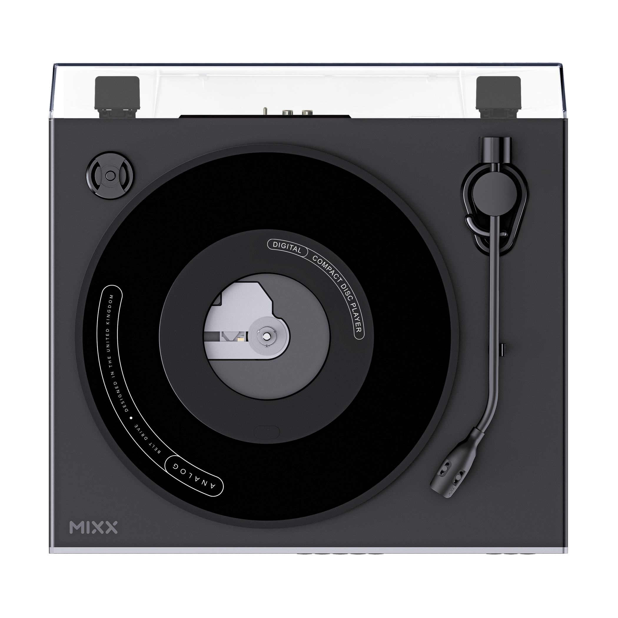 Analog Plus Vinyl Record and CD Player