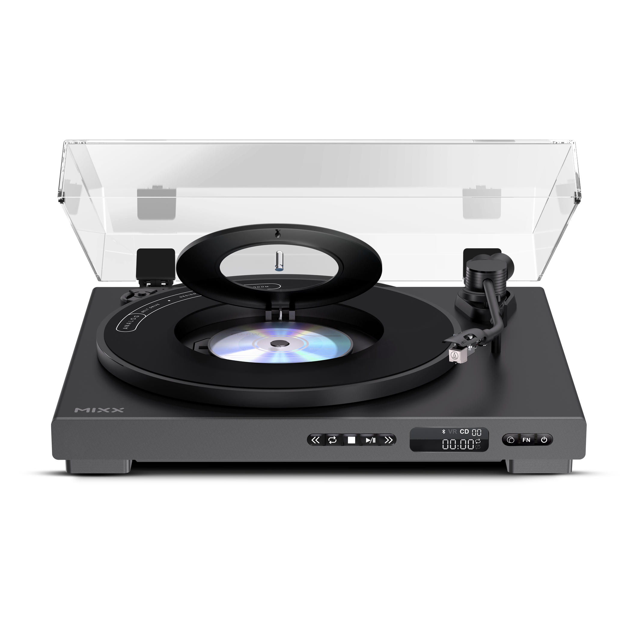 Analog Plus Vinyl Record and CD Player