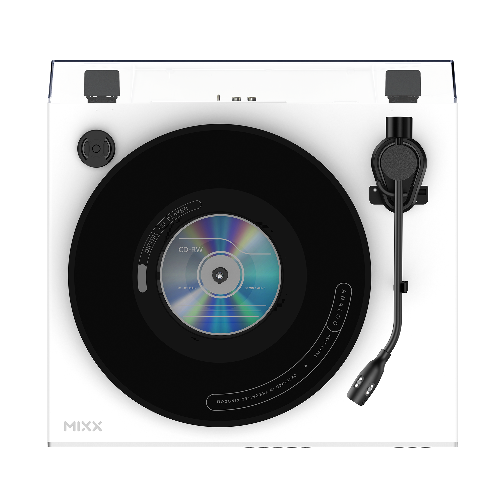 Analog Plus Vinyl Record and CD Player