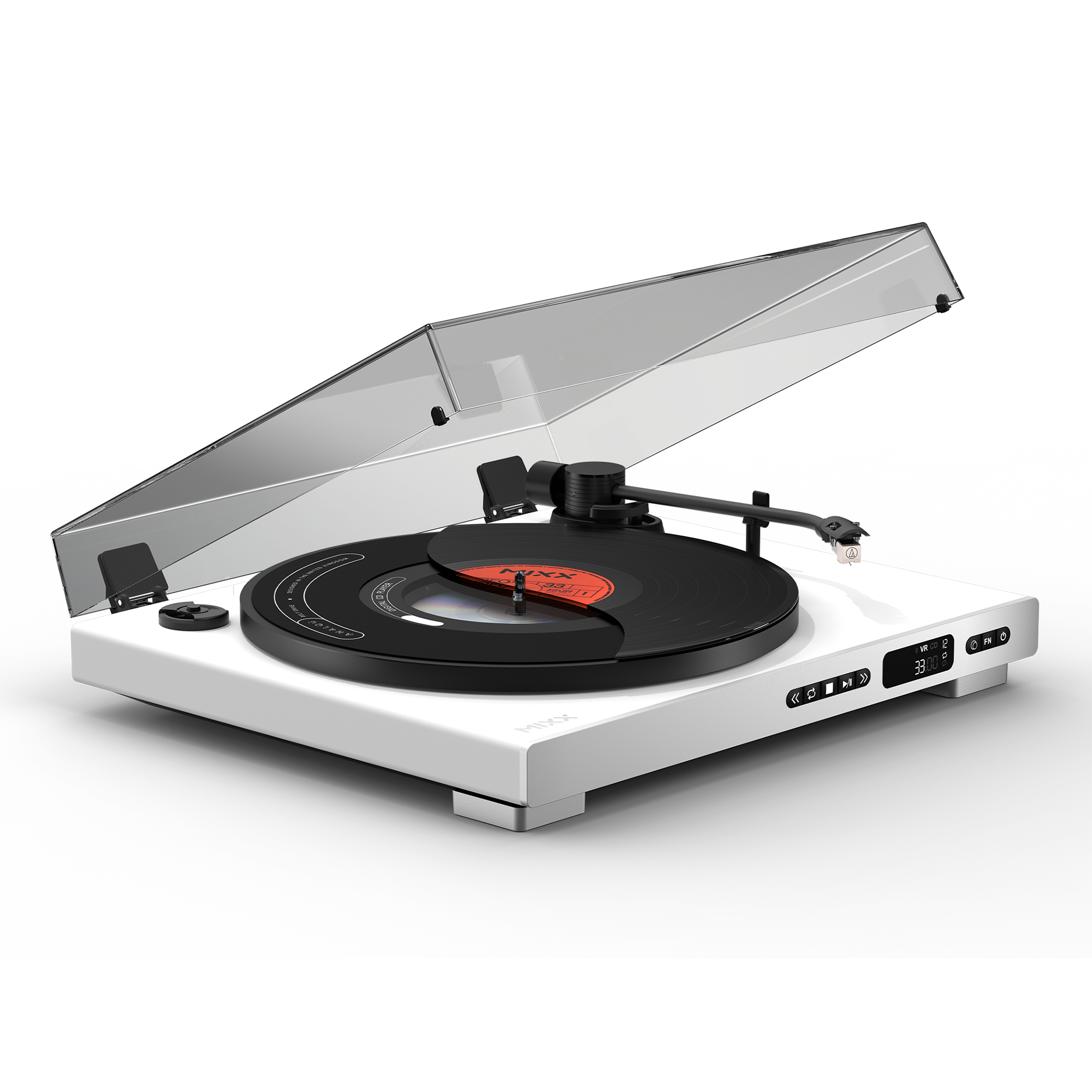 Analog Plus Vinyl Record and CD Player