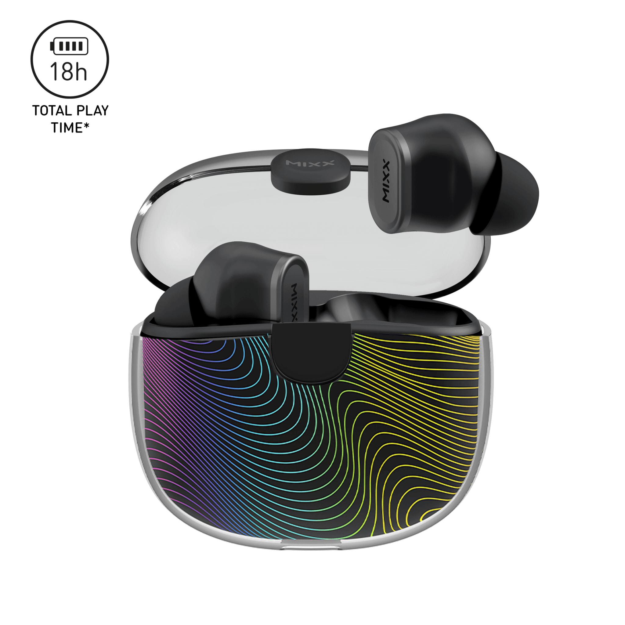 MIXX STREAMBUDS COLOURCHROMA 1 WIRELESS EARBUDS - Mixx Audio