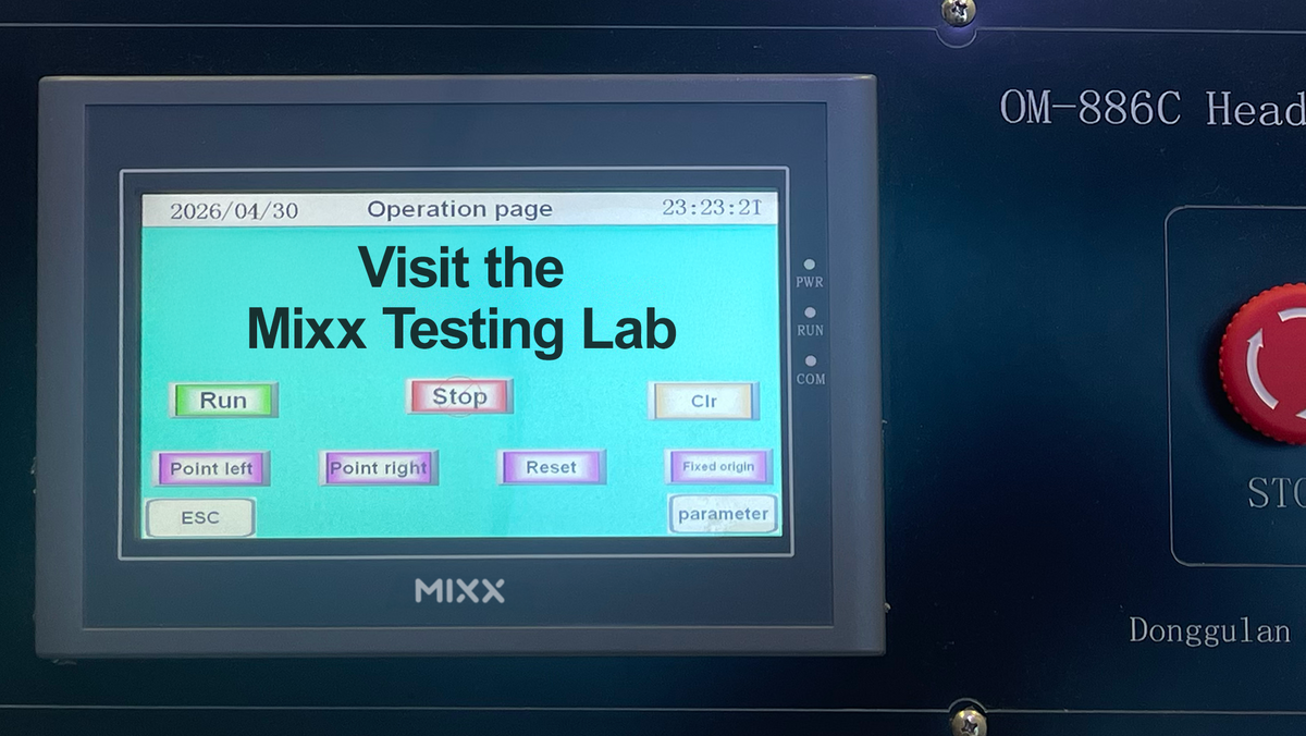 Visit the Mixx Testing Lab