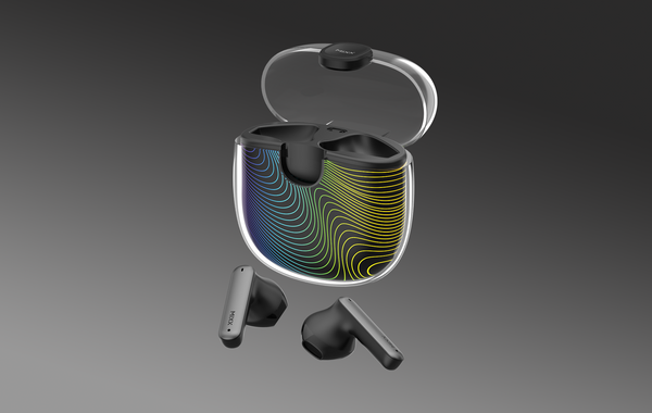 Mixx StreamBuds ColourChroma 2 RGB Earbuds and Charge Case