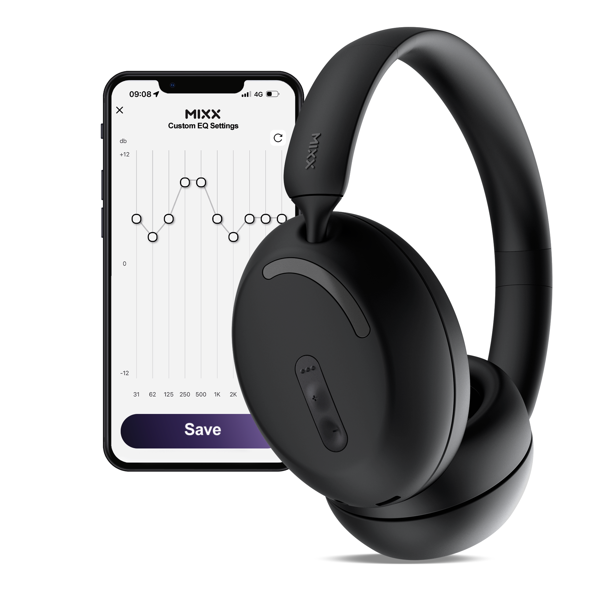Mixx StreamQ D2 Wireless Headphones