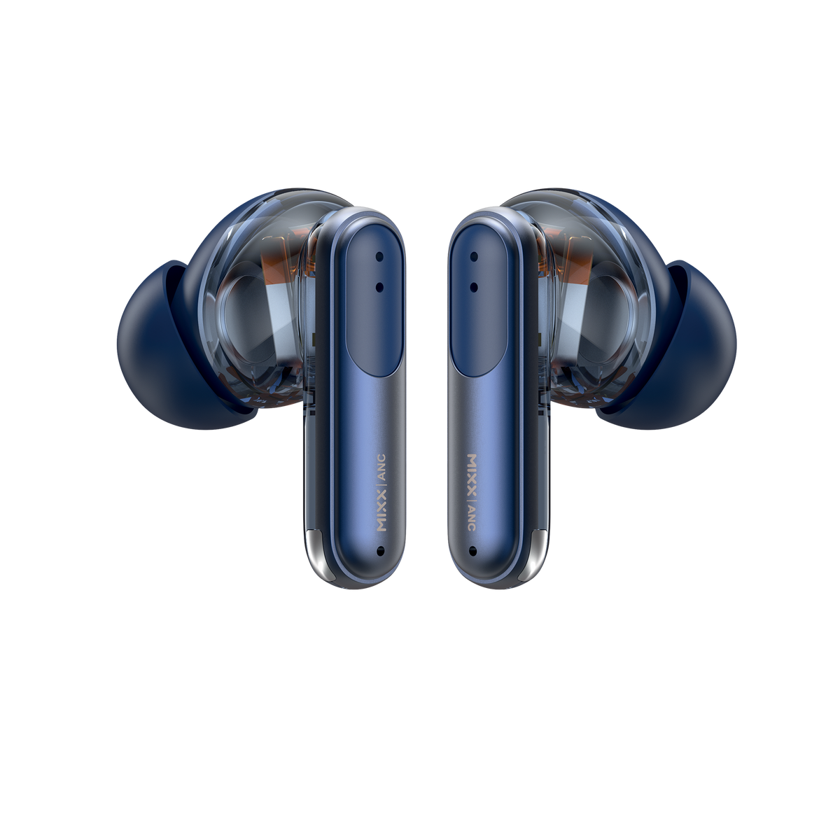 Mixx StreamBuds Switch Clear ANC Noise Cancelling Wireless Earbuds