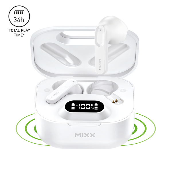 MIXX STREAMBUDS HYBRID CHARGE WIRELESS EARBUDS Mixx Audio