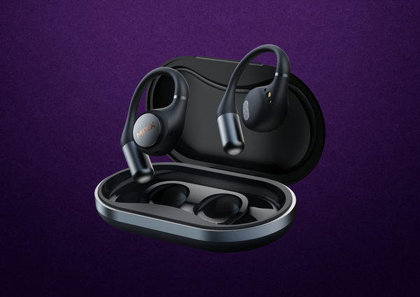 Mixx AirFlow Open Ear Earbuds With Charge case