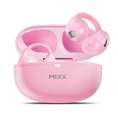 Mixx StreamBuds Switch Clips Open Ear Clip-On Earbuds