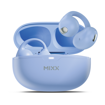Mixx StreamBuds Switch Clips Open Ear Clip-On Earbuds