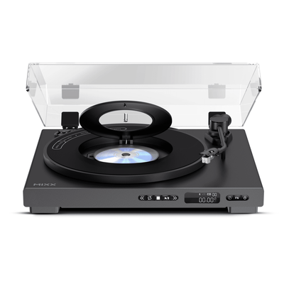 Analog Plus 2 In 1 Vinyl Record and CD Player - Mixx Audio