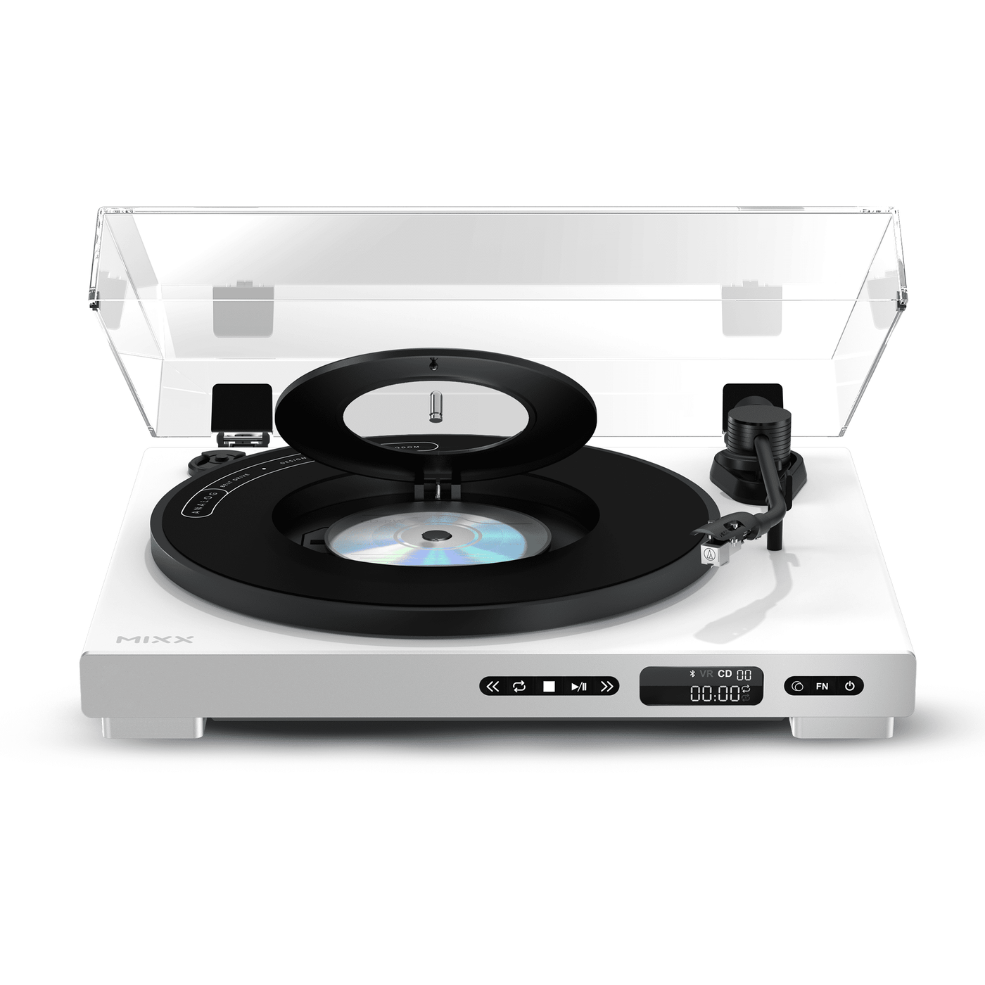 MIXX Analog Plus 2-in-1 Vinyl & CD Player | Turntable for Music Lovers ...