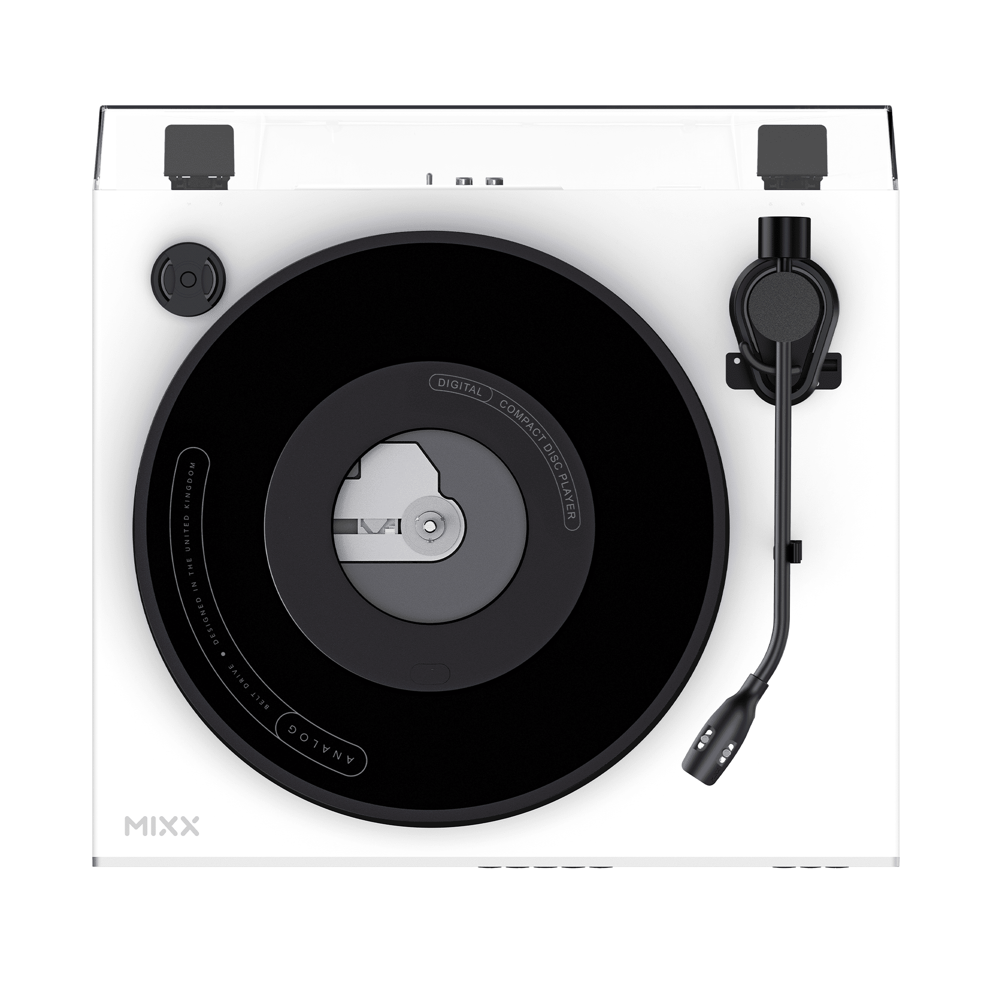 Analog Plus 2 In 1 Vinyl Record and CD Player - Mixx Audio