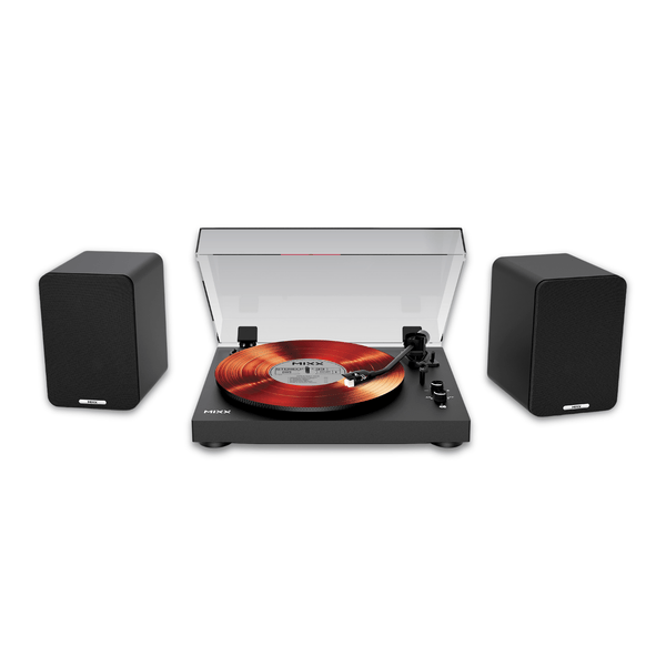 MIXX ANALOG SYSTEM 5 VINYL RECORD PLAYER + SPEAKERS - Mixx Audio