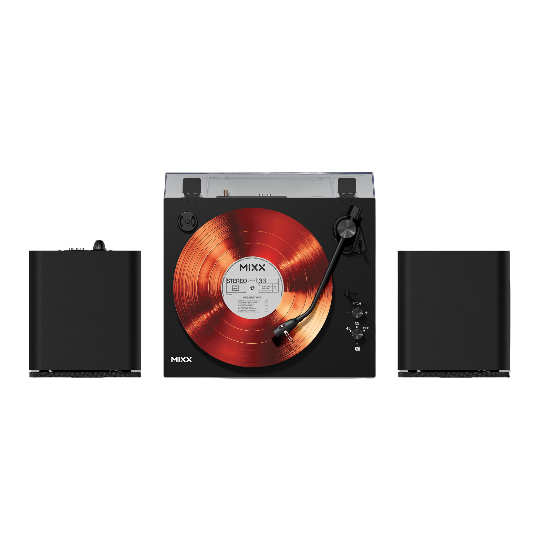 MIXX ANALOG SYSTEM 5 VINYL RECORD PLAYER + SPEAKERS - Mixx Audio