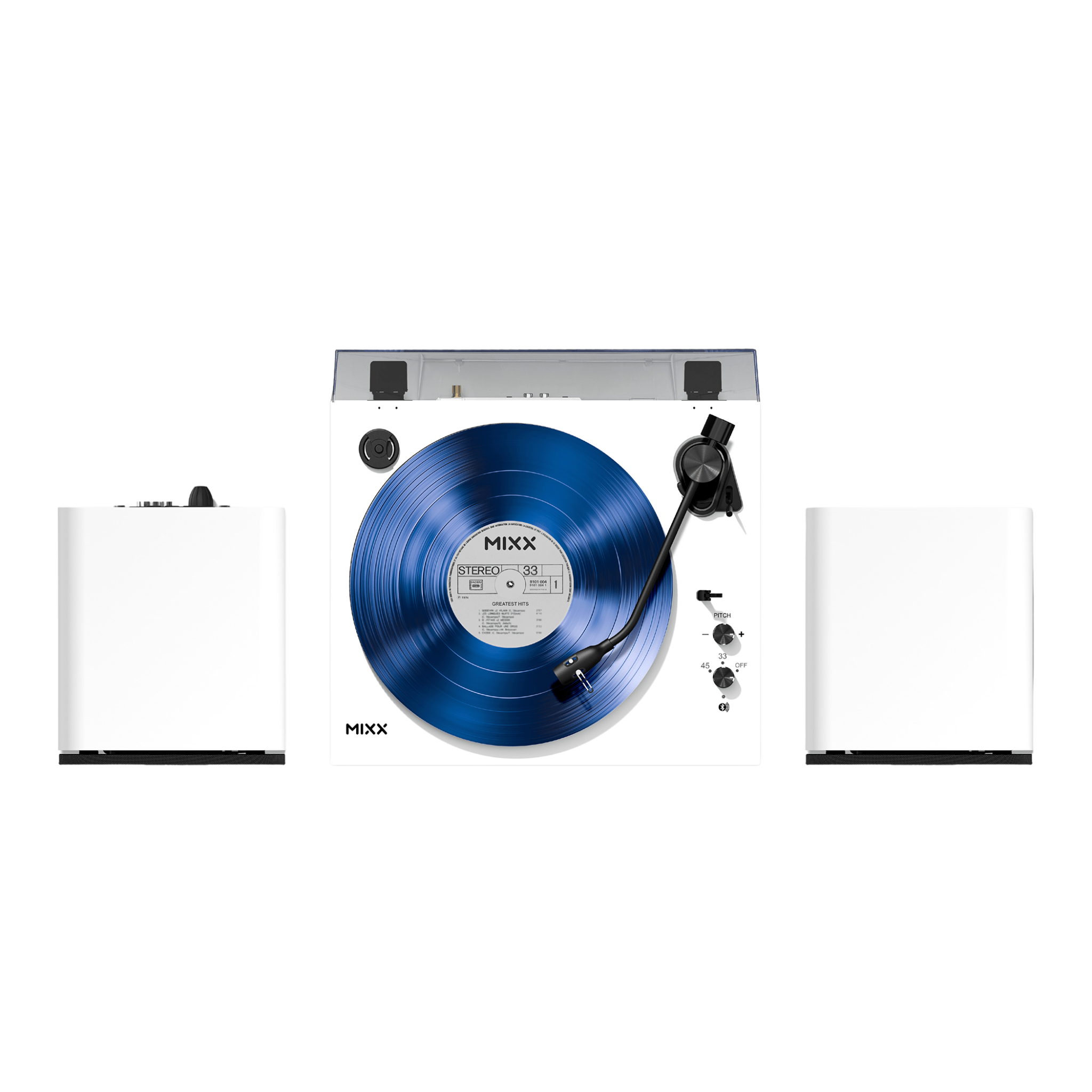 MIXX ANALOG SYSTEM 5 VINYL RECORD PLAYER + SPEAKERS - Mixx Audio