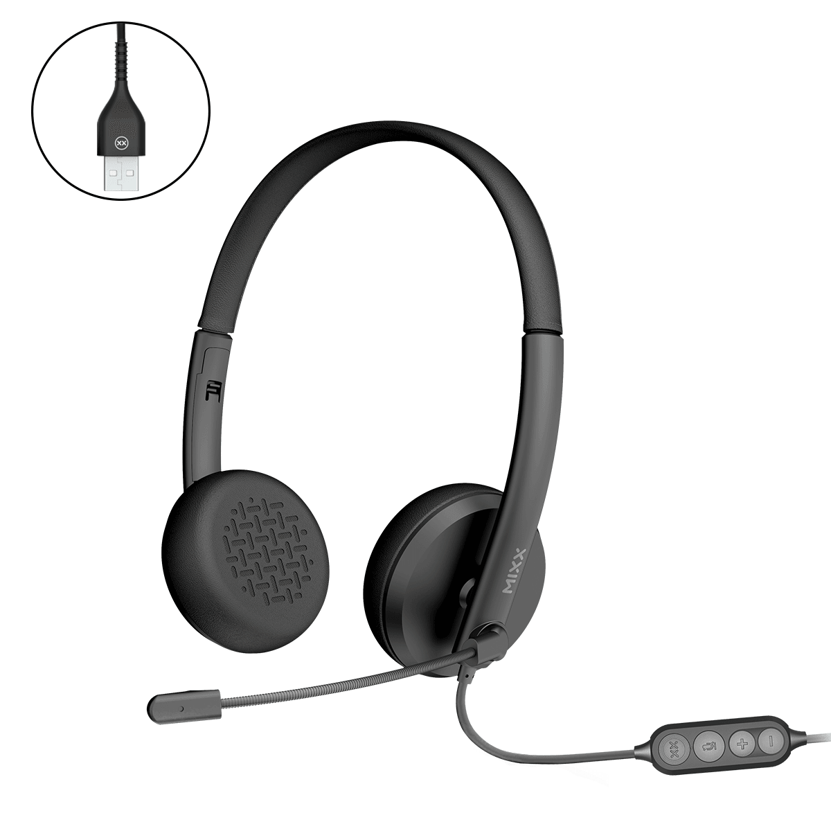 MIXX H1U DIGITAL WORK HEADSET - Mixx Audio