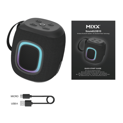 Mixx SoundQ DB10 Portable Speaker - Mixx Audio