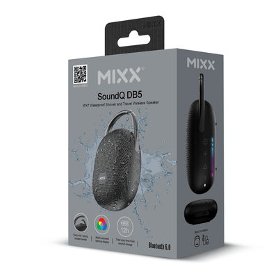 Mixx SoundQ DB5 Waterproof Shower and Travel Speaker - Mixx Audio
