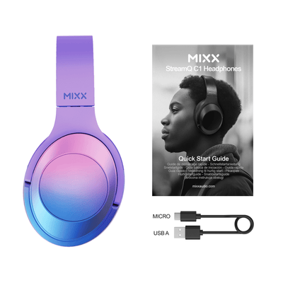 Mixx SteamQ C1 Wireless Headphones - Mixx Audio