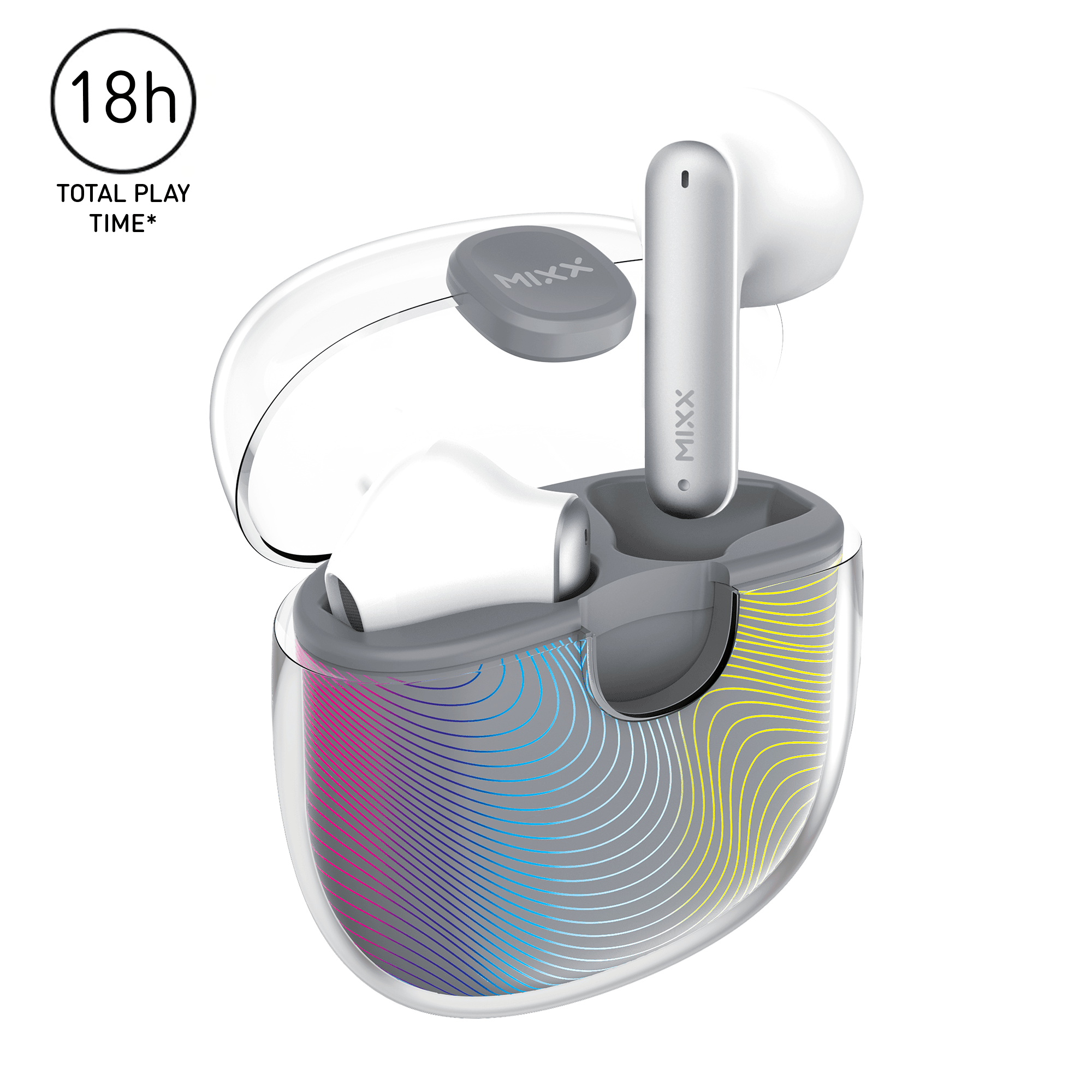 MIXX STREAMBUDS COLOURCHROMA 2 WIRELESS EARBUDS - Mixx Audio