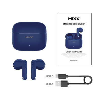 Mixx StreamBuds Switch A7 Wireless Earbuds - Mixx Audio