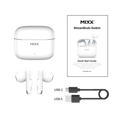 Mixx StreamBuds Switch A7 Wireless Earbuds - Mixx Audio