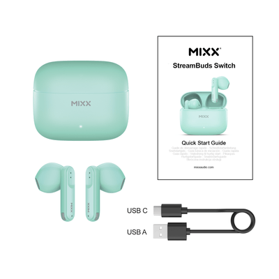Mixx StreamBuds Switch A7 Wireless Earbuds - Mixx Audio