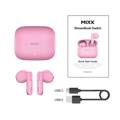 Mixx StreamBuds Switch A7 Wireless Earbuds - Mixx Audio