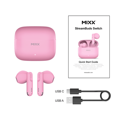Mixx StreamBuds Switch A7 Wireless Earbuds - Mixx Audio