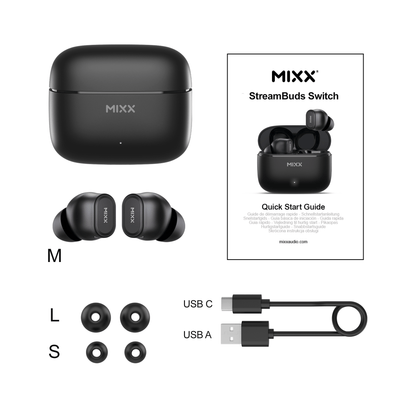 Mixx StreamBuds Switch D7 Wireless Earbuds - Mixx Audio