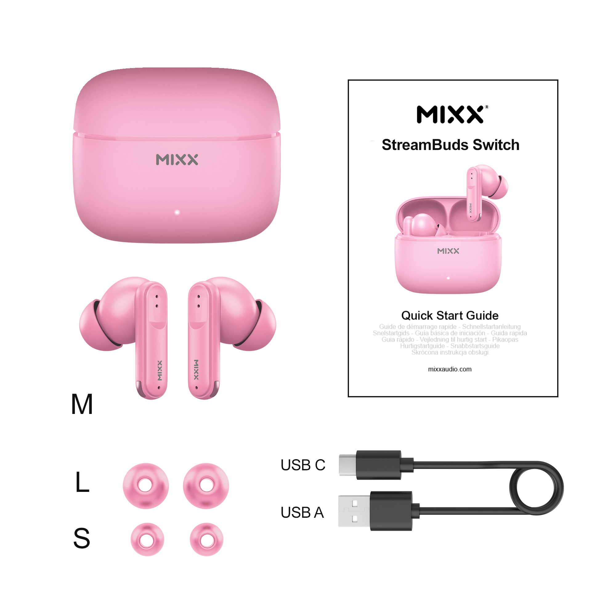 Mixx StreamBuds Switch S7 Wireless Earbuds - Mixx Audio