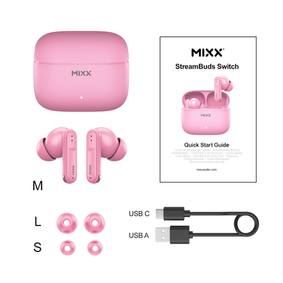 Mixx StreamBuds Switch S7 Wireless Earbuds - Mixx Audio