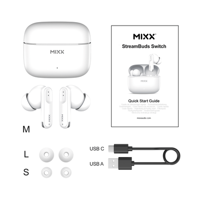 Mixx StreamBuds Switch S7 Wireless Earbuds - Mixx Audio