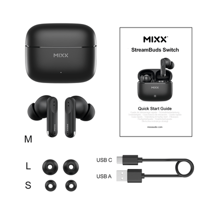Mixx StreamBuds Switch S7 Wireless Earbuds - Mixx Audio