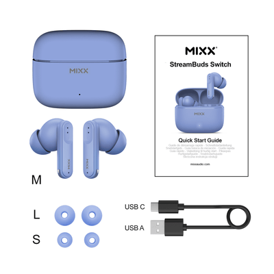 Mixx StreamBuds Switch S7 Wireless Earbuds - Mixx Audio