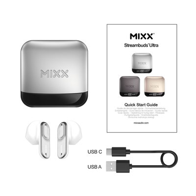 Mixx StreamBuds Ultra Hybrid True Wireless Earbuds - Mixx Audio