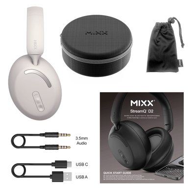 Mixx StreamQ D2 Wireless Headphones - Mixx Audio