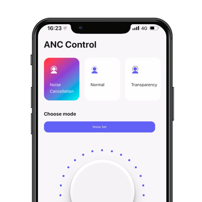 Mixx StreamQ D3 ANC Noise Cancelling Headphones - Mixx Audio