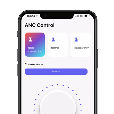 Mixx StreamQ D3 ANC Noise Cancelling Headphones - Mixx Audio